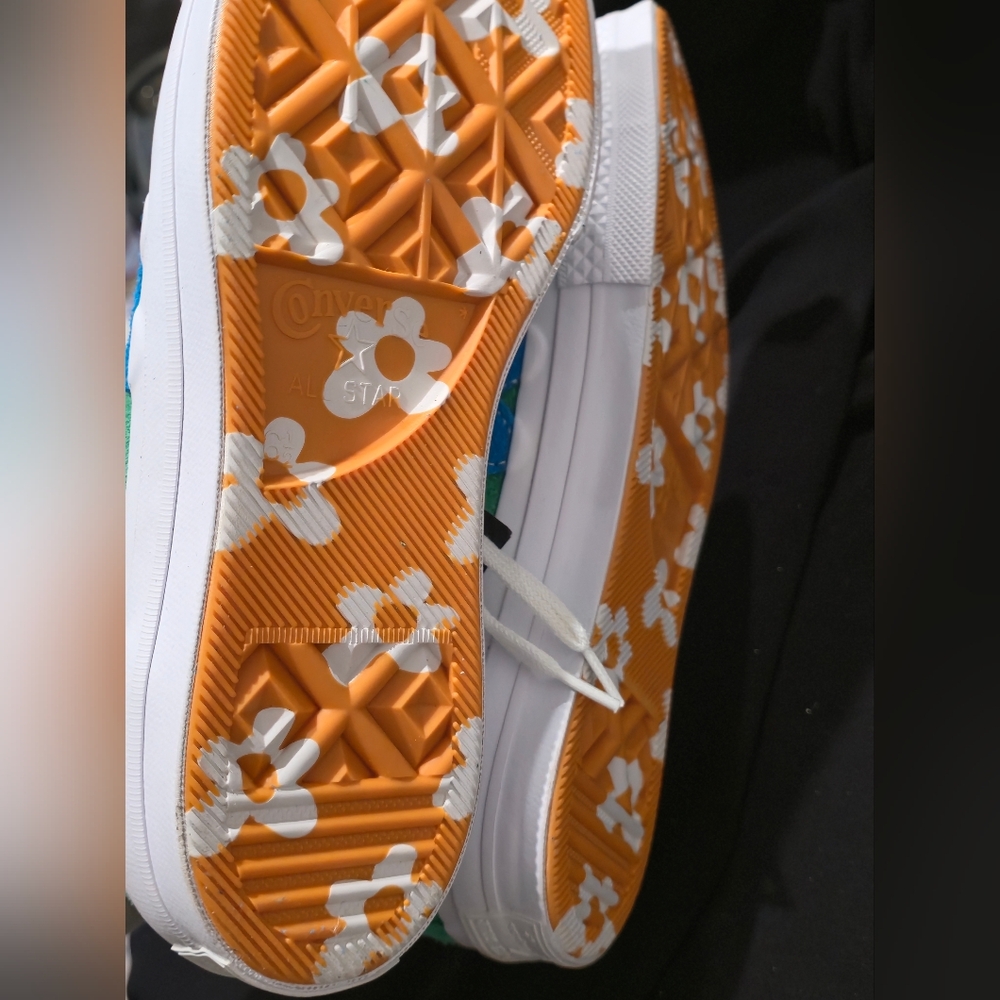 Converse Golf le Fleur x One Star Ox Jolly Green Size Men 6.5, Women 8.5, No Box - Picture 5 of 10